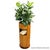 1950s 1950s Restored Paul Frankl Style Stacked Rattan Planter Stand W/ Cubby For Sale - Image 5 of 8