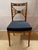 Blue Antique Neoclassical Dining Chairs by Friedrich Gottlob Hoffmann, Germany 1780, Set of 4 For Sale - Image 8 of 8