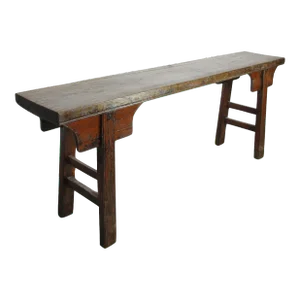 Hebei 8 Ft Long Antique Countryside Console Table