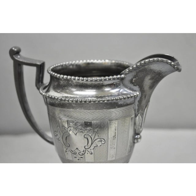 Antique Reed & Barton 1929 English Regency Silver Plated Samovar Tea Set - 4 PCS For Sale - Image 18 of 18