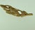 0.6 Carat Leaf Shaped Diamond 14 Karat Gold Pin or Brooch Affordable, Estate For Sale - Image 4 of 18