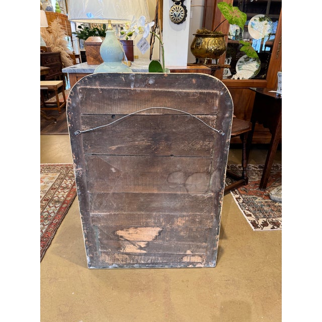 Glass Antique Louis Philippe Mirror For Sale - Image 7 of 8