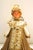 Mid-Century Modern 1950's Golden Glitter Sequin Cone Angel Christmas Holiday For Sale - Image 3 of 6