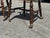 Set of Victorian Armchairs in Brass Castors For Sale - Image 5 of 16