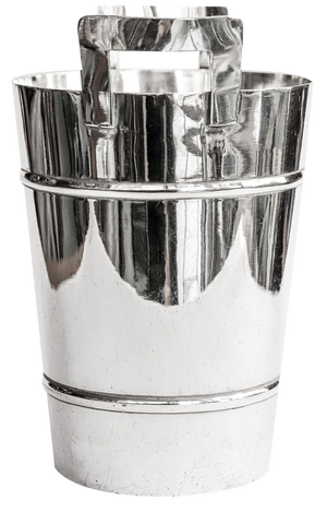 Mid-Century Modern Silver Plated Champagne Cooler and Ice Bucket, 1950s