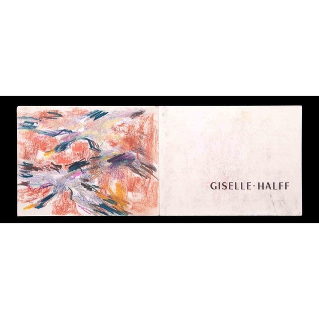 The Invitation is an Original drawing in pastel on paper realized by Giselle Halff in 1950 ca. Good conditions. The...