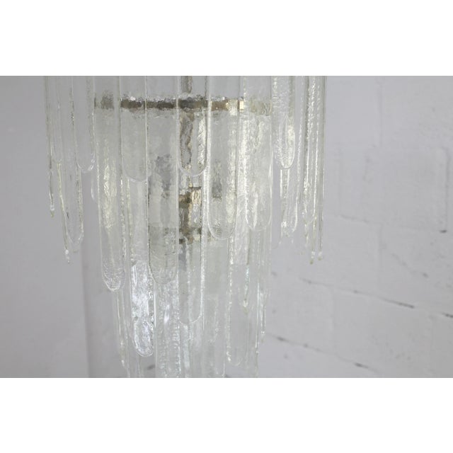 Large Murano Chandelier by Carlo Nason for Mazzega, Italy, 1970s For Sale - Image 15 of 18