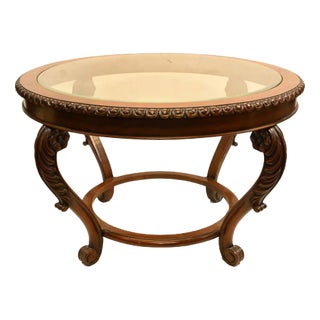 Victorian Mahogany Coffee Table Pie Crust For Sale