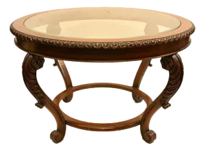 Victorian Mahogany Coffee Table Pie Crust