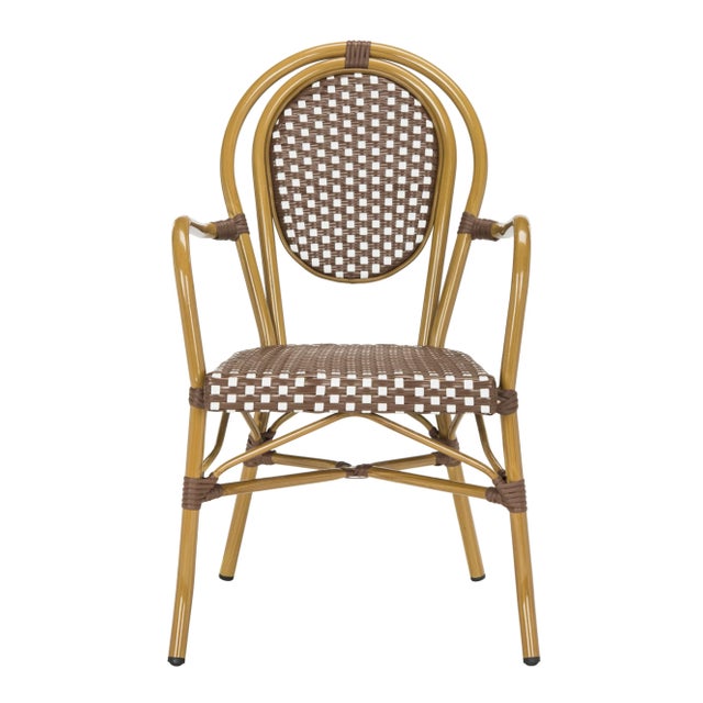 Inspired by the cafes alongside the majestic Côthe d'Azur, this classic French bistro stacking Armchair is a design...