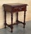 1900-1909 Pair of Spanish Nightstands With One Drawer and Low Shelve and Lentil Legs For Sale - Image 4 of 12