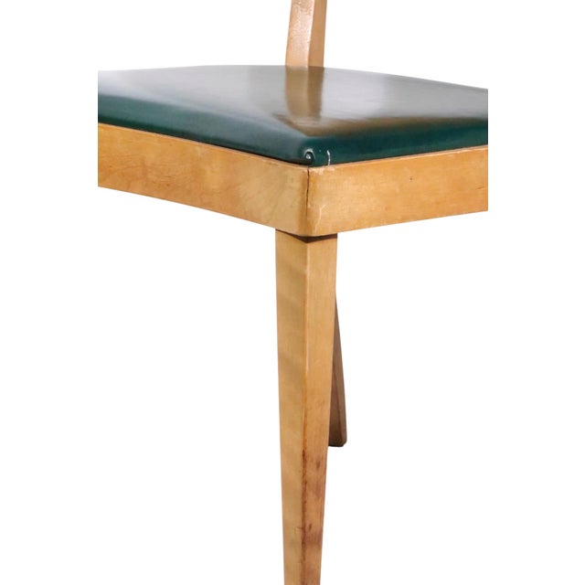 Set of Four Mid 20th Century Heywood Wakefield Dining Chairs M -555a For Sale - Image 13 of 13