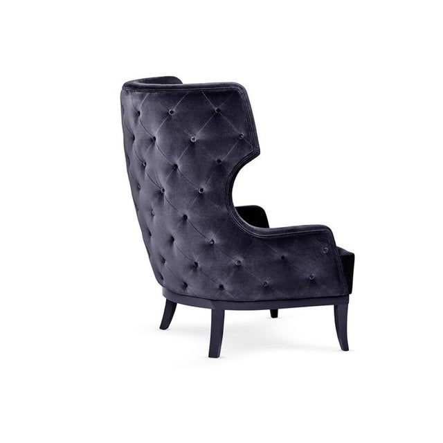 Soft & Creamy Armchair by Munna For Sale - Image 4 of 5