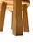 1970s Triangular Oak Nesting Tables by Pierre Chapo, 1970s, Set of 3 For Sale - Image 5 of 10