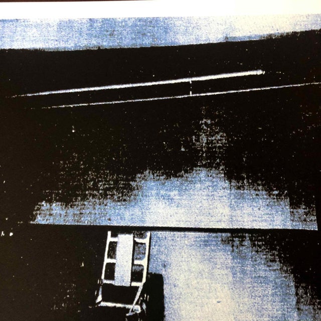 Printmaking Materials 1990s After Andy Warhol "Electric Chair" Lithograph For Sale - Image 7 of 11