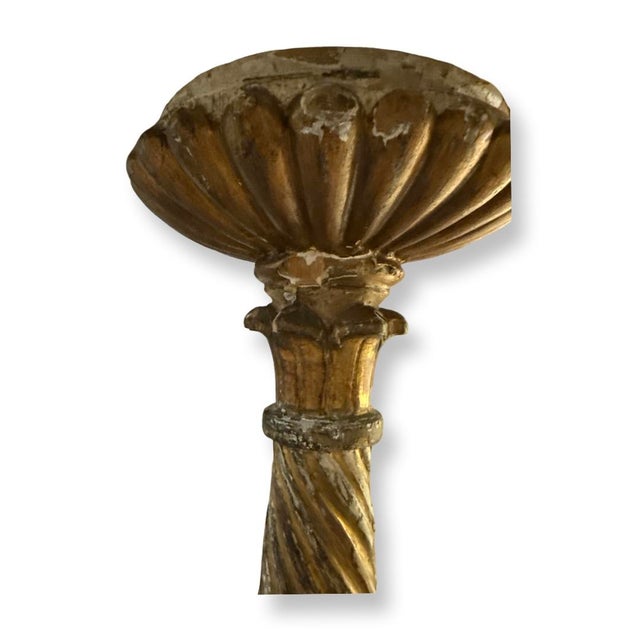 Antique 18 Century Italian Lamp. For Sale In West Palm - Image 6 of 6