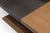Walnut and Bronze Extension Dining Table Designed by Greg Sheres. The "Barcelona" dining table features an elegant...