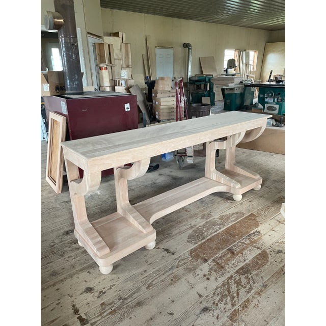 Custom Irwin and Lane Console Table For Sale - Image 10 of 13
