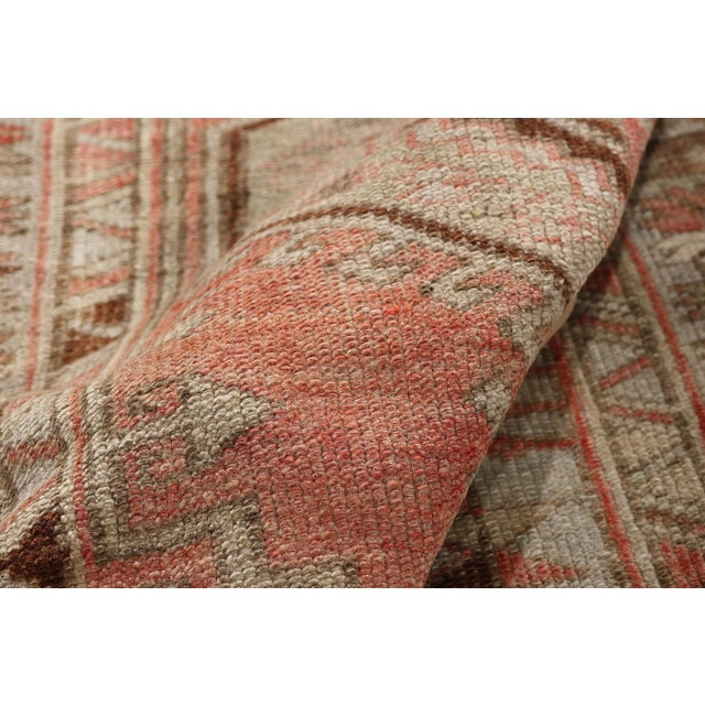 Vintage Turkish Oushak Rug, 03'05 X 05'00 For Sale In Dallas - Image 6 of 11