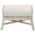 Tapestry Olefin Fabric Outdoor Footstool by Essentials for Living For Sale - Image 4 of 5