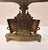 Metal Vintage Brass Menorah With Movable Doors For Sale - Image 7 of 11