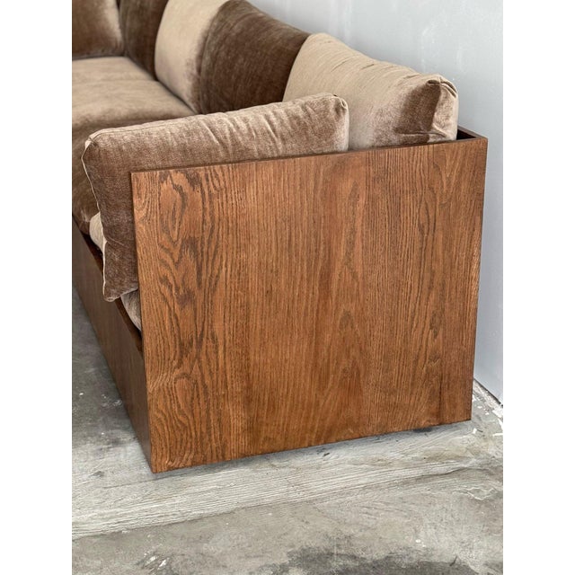 Brown Cantabria Modular - Oak Upgrade For Sale - Image 8 of 12