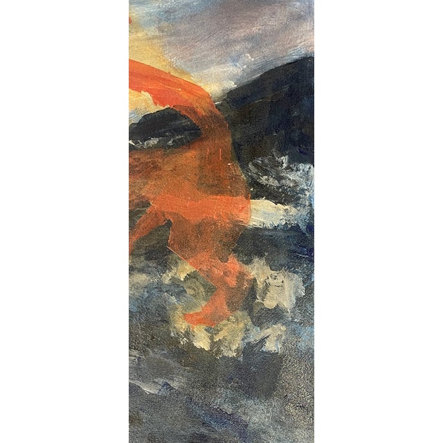 Drawing/Sketching Materials Figurative Abstract Painting by Aidan Sobon For Sale - Image 7 of 8
