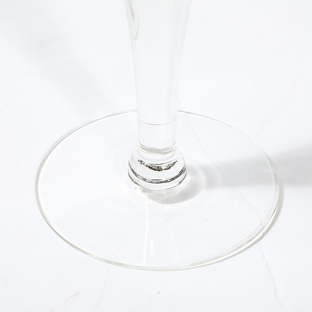 Set of Six Silver Gilt Rimmed Martini Glasses by Dorothy Thorpe For Sale - Image 9 of 11