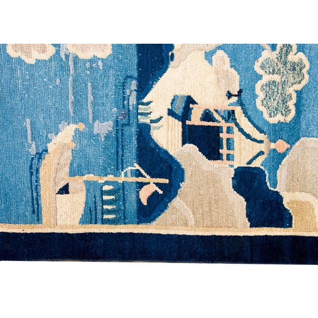 Early 20th Century Chinese Art Deco Chris Rug For Sale - Image 4 of 14