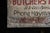 Metal Early 20th Century Fulton Market Butchers Products Co. Hand-Painted Tin Trade Sign For Sale - Image 7 of 11