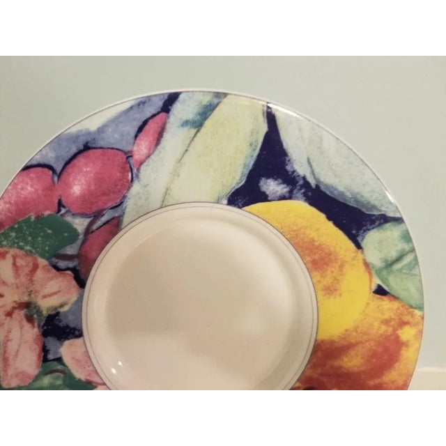 Emerald Mikasa Maxima Exotic Garden 2 Cups and 2 Saucers For Sale - Image 8 of 11