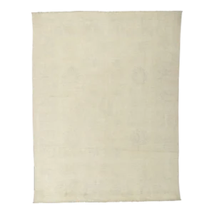 2010s Neutral Muted Oushak Rug, 07'01 X 09'02