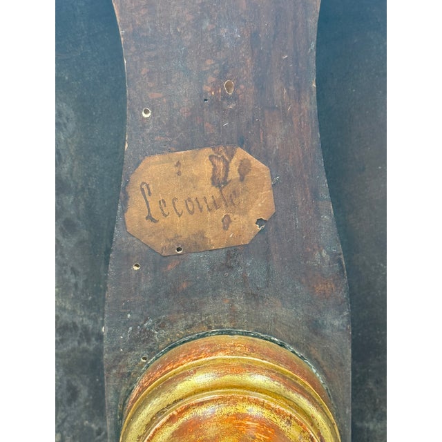 Wood Late 19th-Century French Giltwood Piano Stool in Blush Linen For Sale - Image 7 of 7