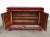 1900 - 1909 1900s Antique Red Shanxi Cabinet With Carved Border Doors For Sale - Image 5 of 7