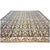 Antique Indian Agra Wool 12x14 Brown & Ivory Handmade Area Rug #1143833 For Sale In Houston - Image 6 of 10