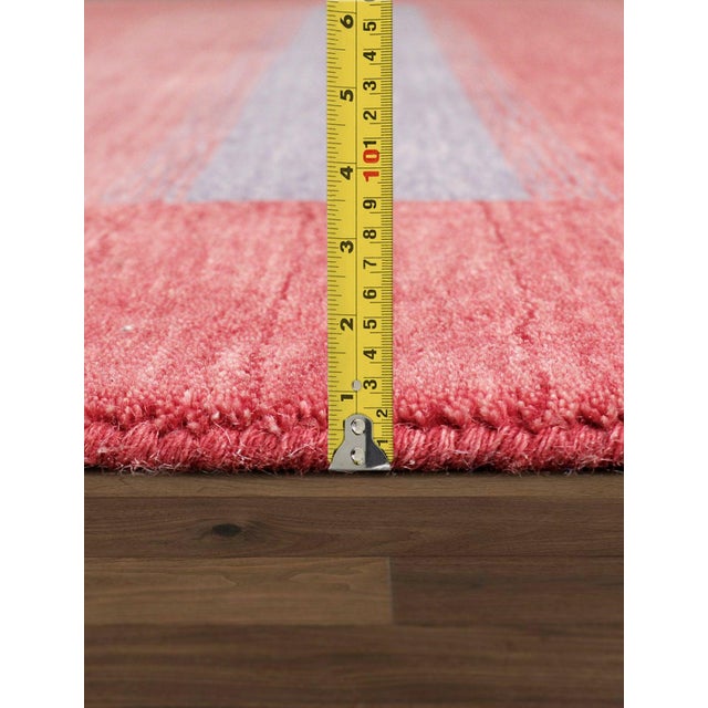 2020s Pasargad Home Gramercy Red Area Rug, 7' 9'' X 9' 9'' For Sale - Image 5 of 6