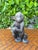 Vintage Patinated Cast Metal Monkey Sculpture, 7.5” For Sale - Image 10 of 10