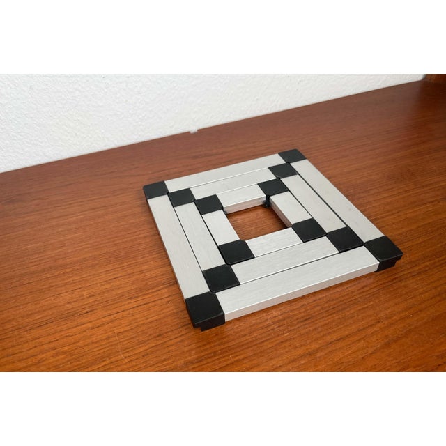 Postmodern Postmodern Danish Trivet Coasters by Jorgen Meldgaard for Menu, 1980s, Set of 3 For Sale - Image 3 of 14
