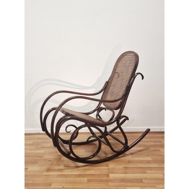 Antique Bentwood Rocking Chair, 1890s For Sale - Image 15 of 15