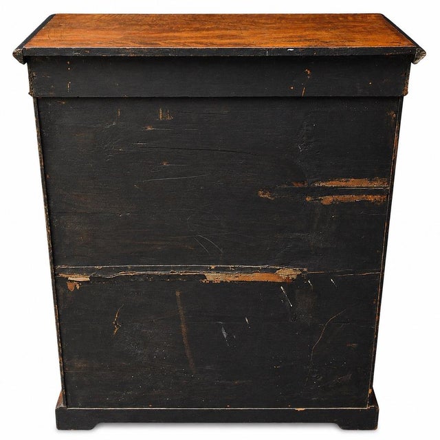 Victorian English Satinwood and Gilt Metal Glazed Pier Cabinet in Walnut, 1890s For Sale - Image 11 of 13