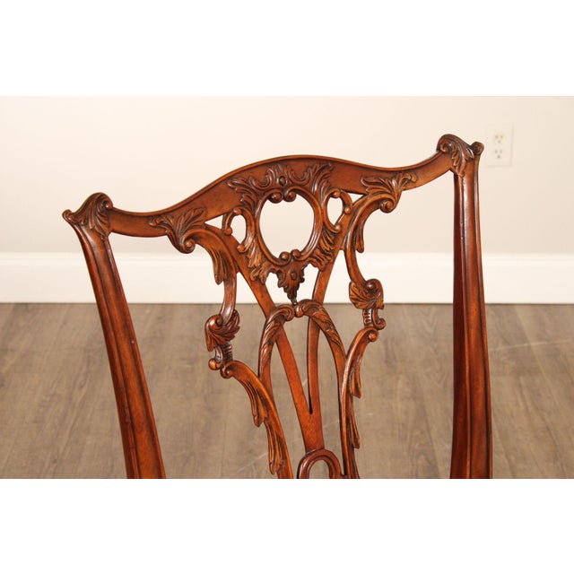 Theodore Alexander Theodore Alexander Pair of 'Rococo Splendour' Side Dining Chairs For Sale - Image 4 of 12