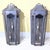 Large Exceptional Pair of Hand-Forged Iron Wall Lanterns Architectural Sconces For Sale - Image 11 of 14