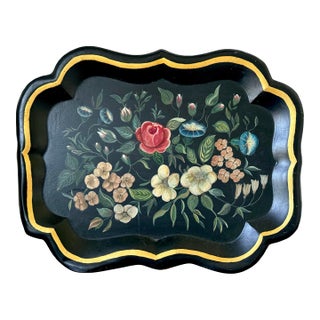 1980s Tole Tray For Sale