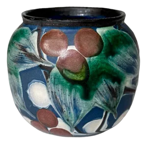 Art Nouveau Studio Ceramic Vase by Herman August Kähler, Denmark, 1930s