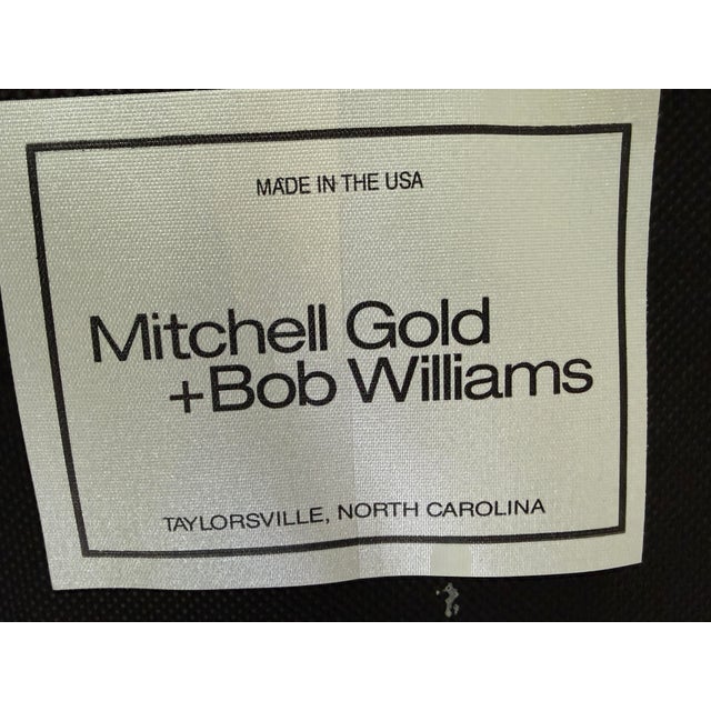 Contemporary Mitchell Gold + Bob Williams Gage Dining Chairs, Set of Six For Sale - Image 3 of 12
