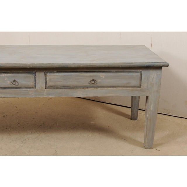 8.5 Ft Long Wood Console or Kitchen Island For Sale In Atlanta - Image 6 of 11