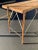1930s Industrial Wallpaper Hangers Folding Table or Desk For Sale - Image 4 of 12