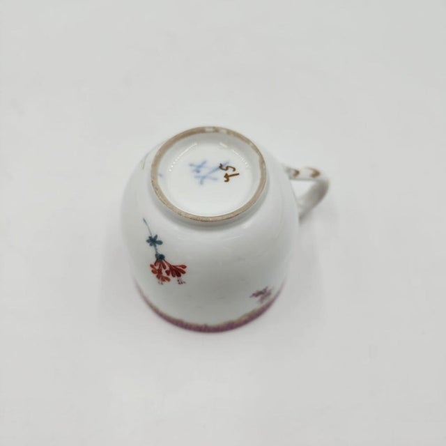 German Tea Service from Meissen, 1910, Set of 6 For Sale - Image 8 of 15