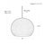 Not Yet Made - Made To Order Regina Andrew Pierced Metal Sphere Pendant in Polished Nickel For Sale - Image 5 of 6