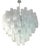 White Alabastro Tronchi Murano Glass Chandelier by Simoeng For Sale